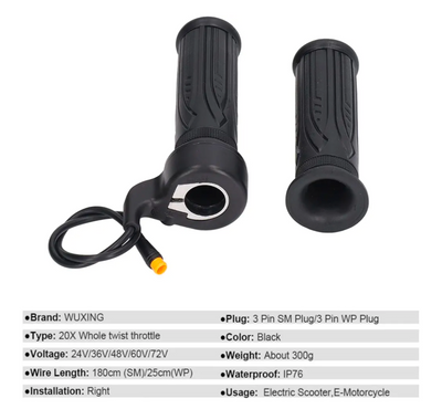 Happy Run G300 Pro Full Twist Throttle