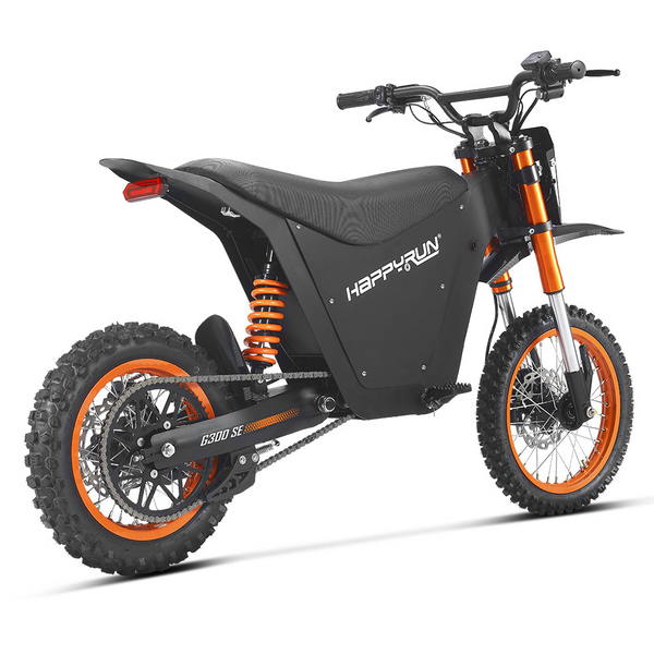 HappyRun Electric Mini Dirt Bike with Mid-Drive for Teens & Adults