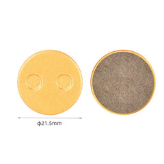 E-bike semi-metallic particles instant braking anti-friction brake pads