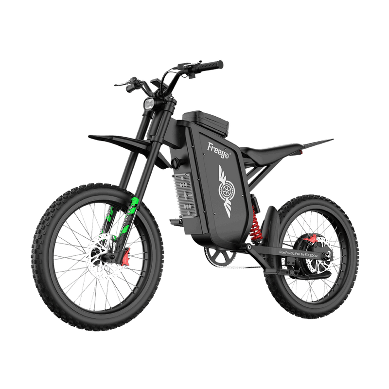 Freego X3 All-Terrain Electric Dirt Bike with Pedals