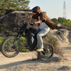 Freego X3 All-Terrain Electric Dirt Bike with Pedals