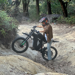 Freego X3 All-Terrain Electric Dirt Bike with Pedals