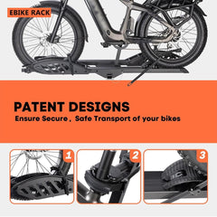Electric Bike Rack Foldable Platform Mount