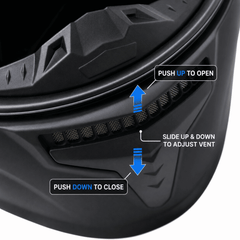 Freego Custom AeroFlow Full-Face Helmet – DOT Certified