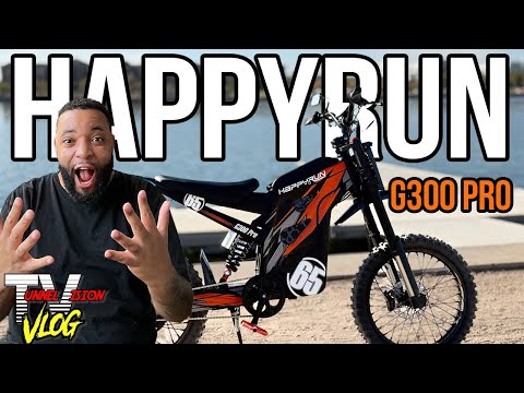 HappyRun Electric Dirt Bike G300 Pro