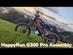 HappyRun Electric Dirt Bike G300 Pro